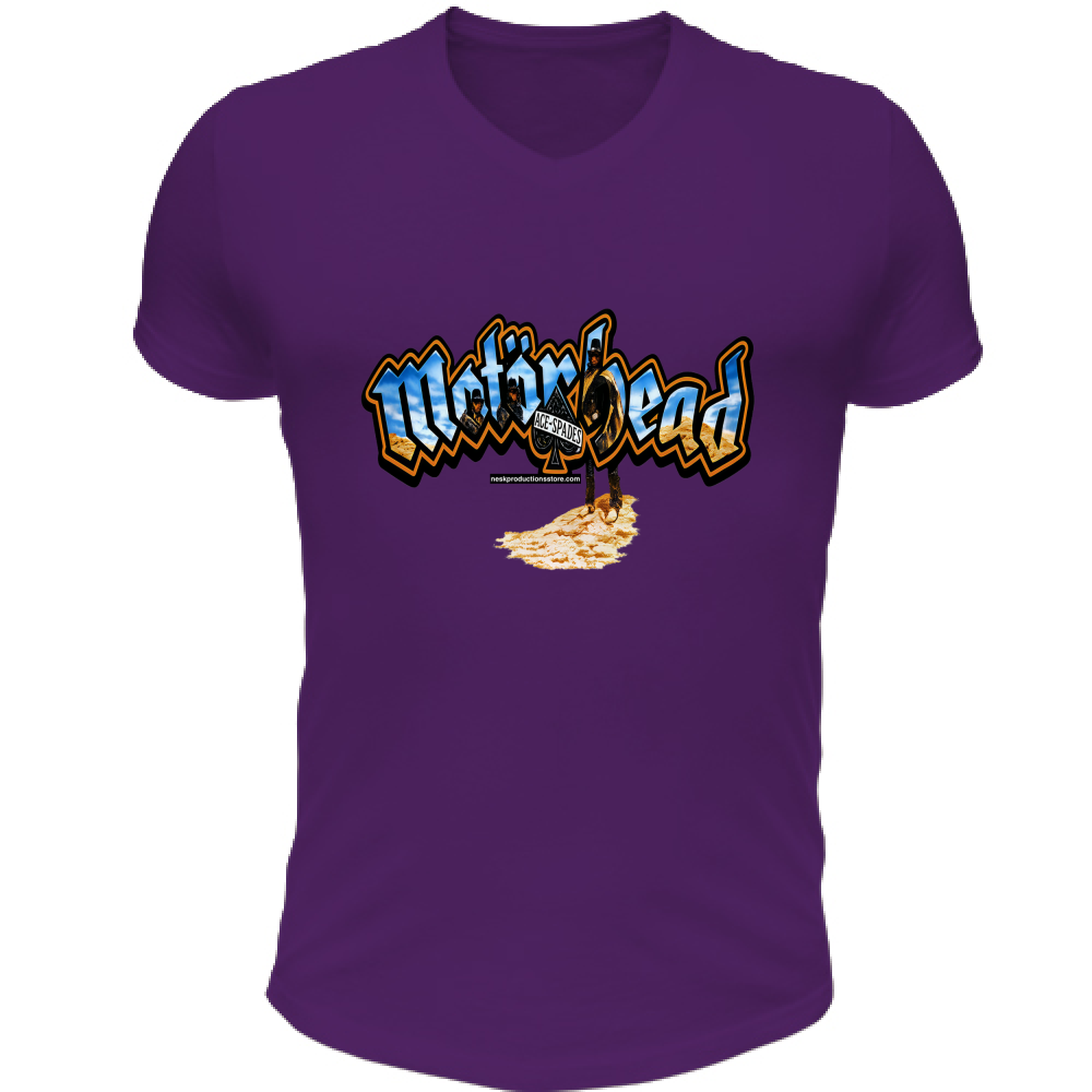 T-Shirt Unisex Scollo V linea Motorhead  A