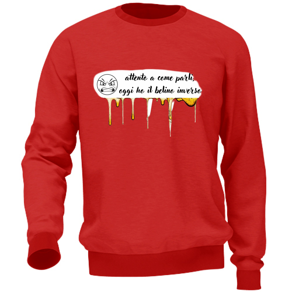 Felpa Unisex linea inverso