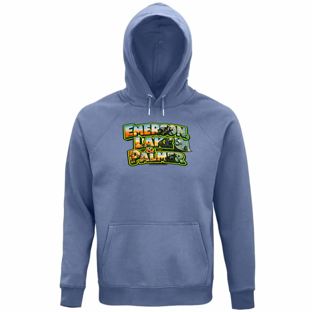 Felpa Organica Unisex Cappuccio linea ELP  A