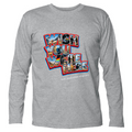T-Shirt Unisex Manica Lunga linea wish you were here