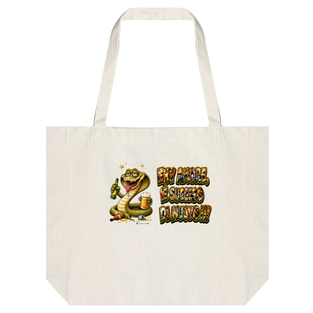 Tote Bag Canapa Maglietta Scusatemi ma è Successo di Nuovo