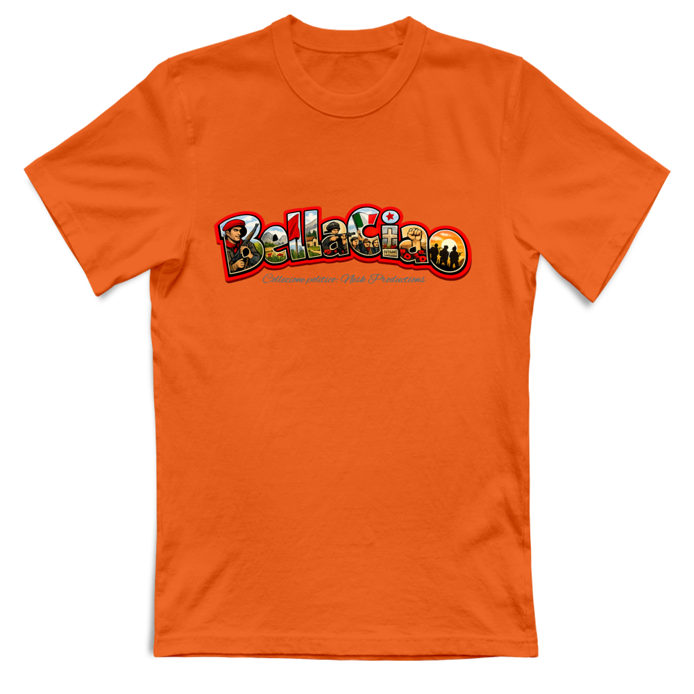 T-Shirt Unisex linea bella ciao