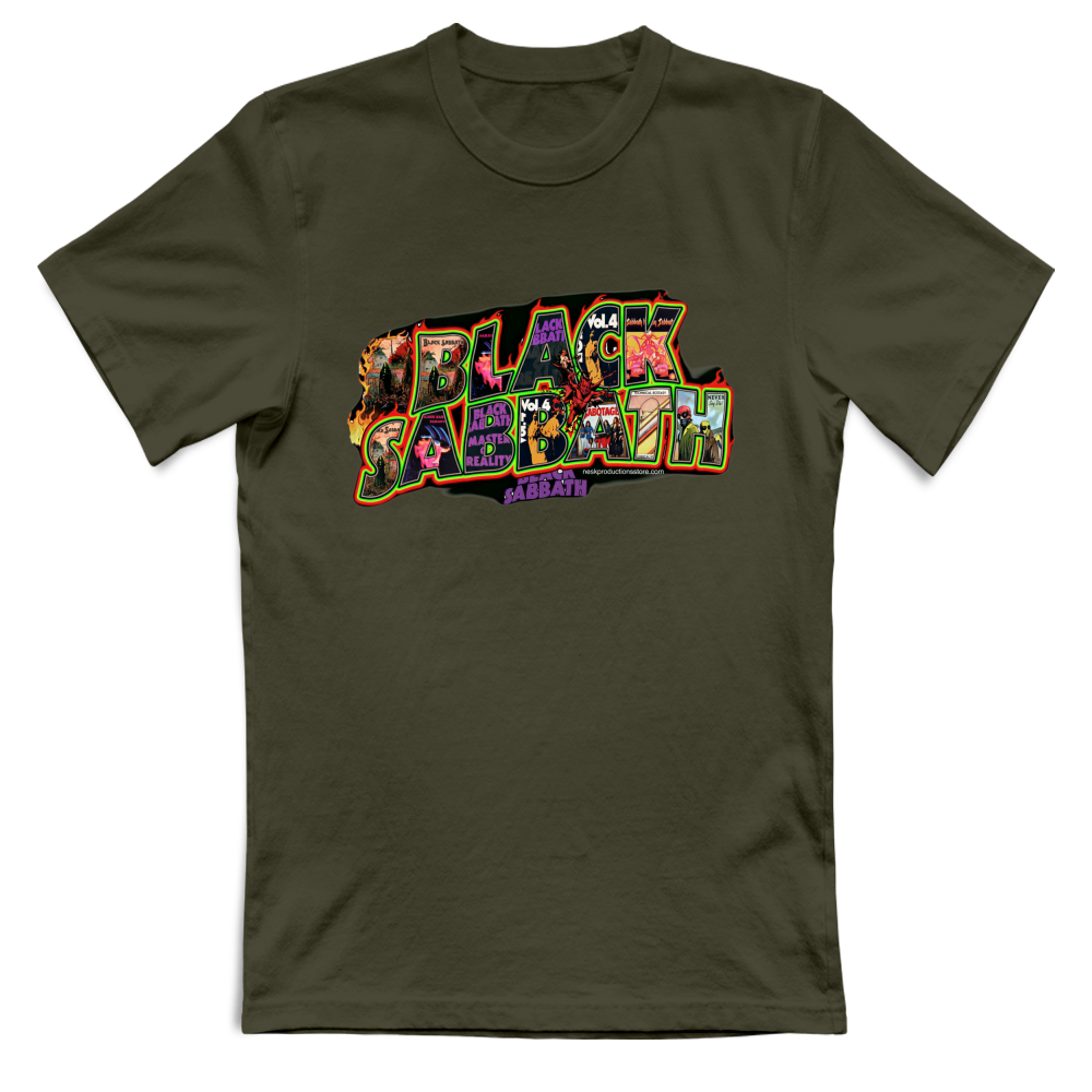T-Shirt Unisex linea Black Sabbath A