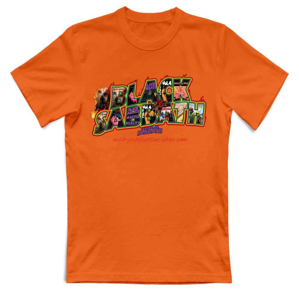 T-Shirt Unisex linea black sabbath