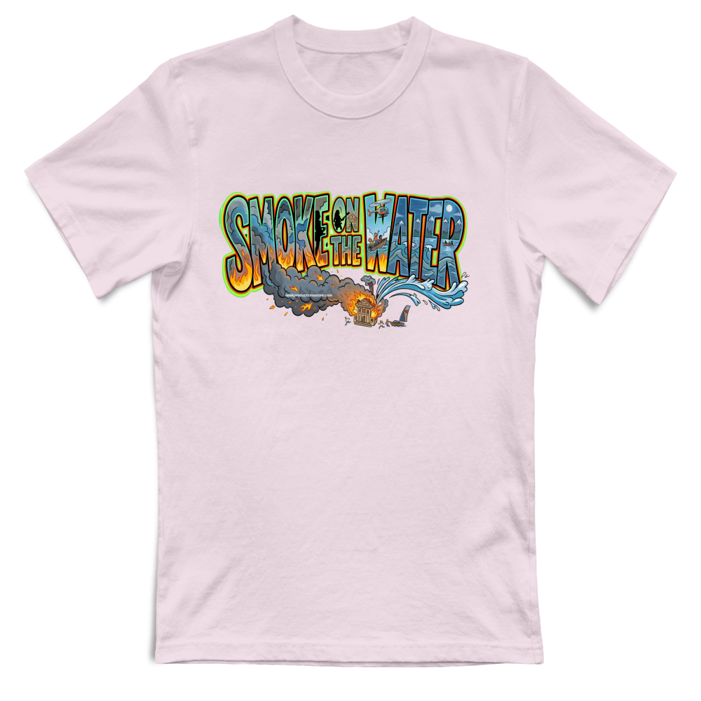 T-Shirt Bambino linea smoke on the water A
