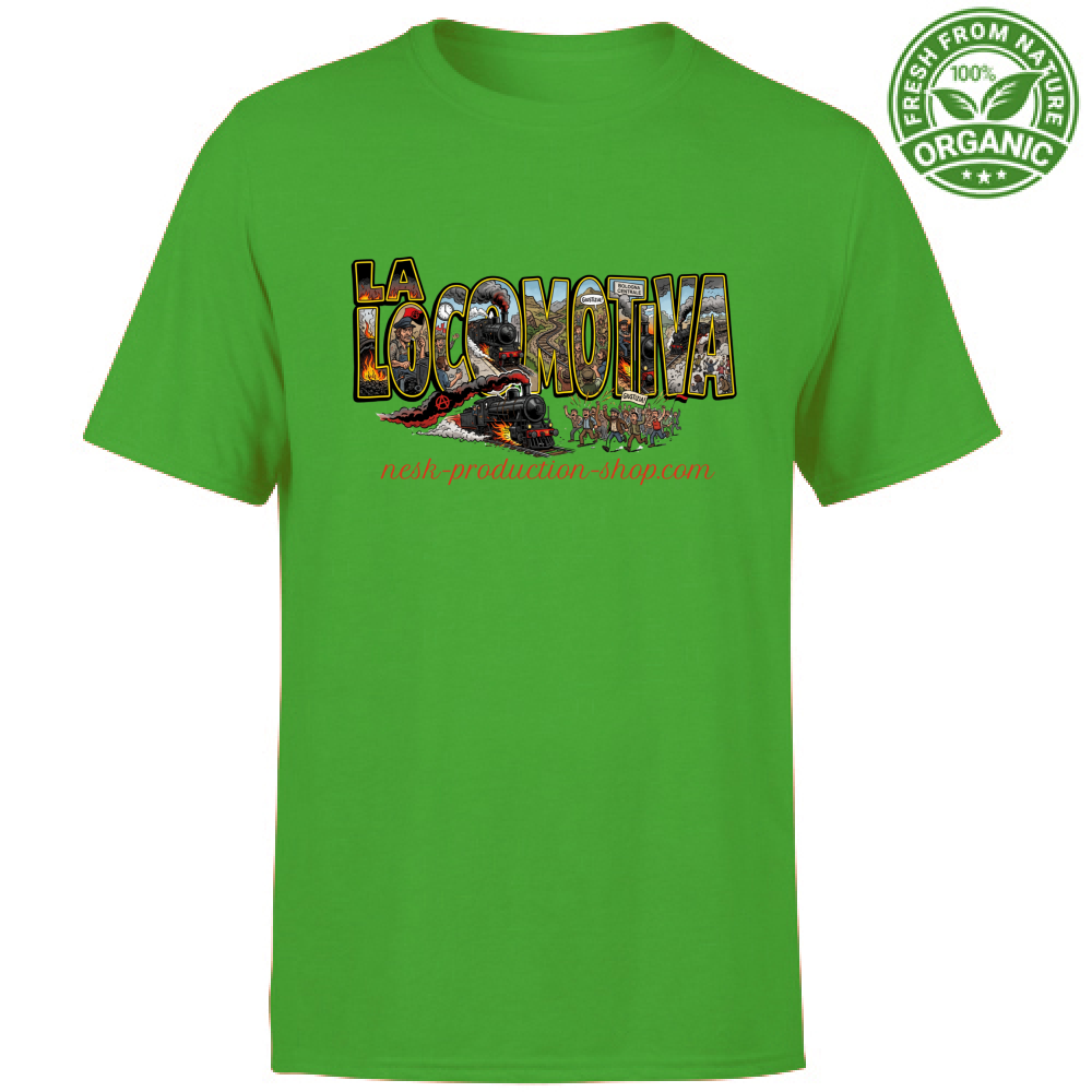 T-Shirt Unisex Organic linea la locomotiva