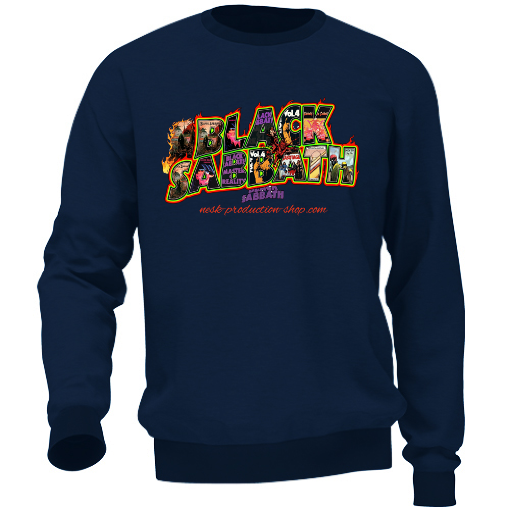 Felpa Unisex linea black sabbath