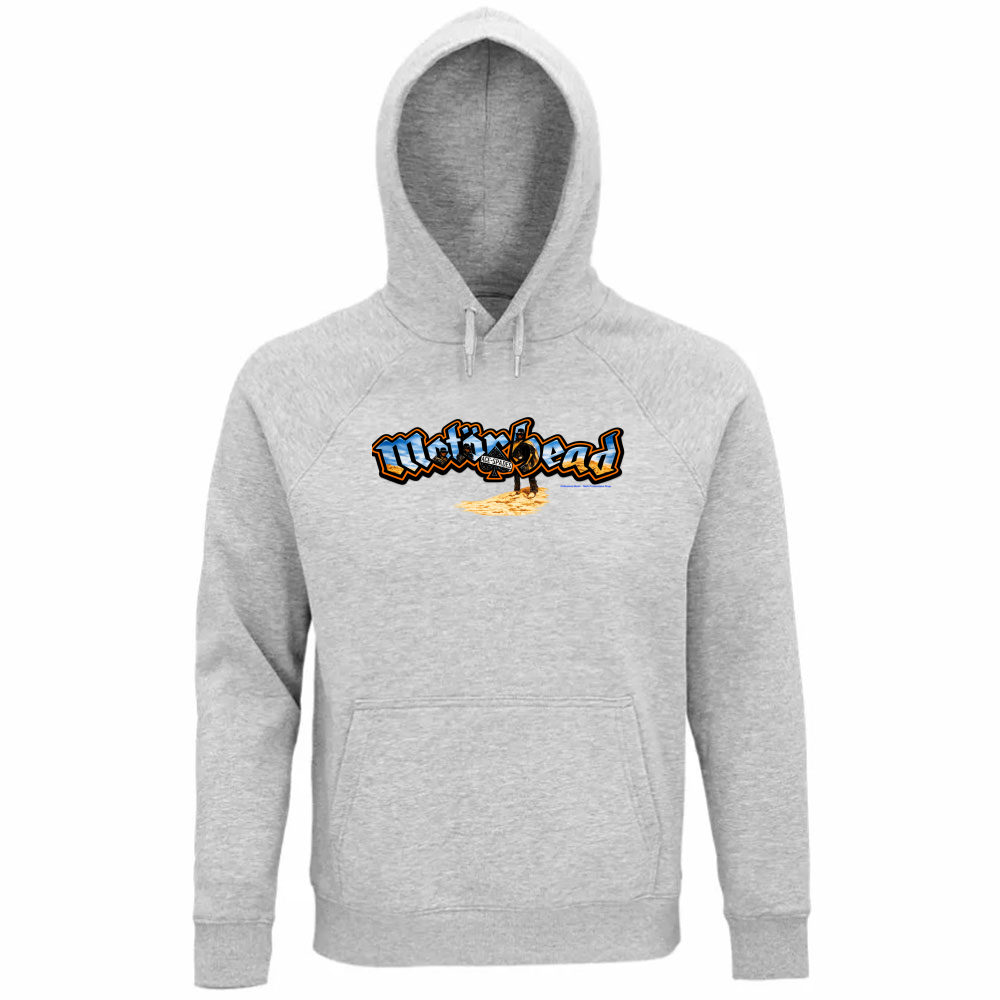 Felpa Organica Unisex Cappuccio linea motorhead