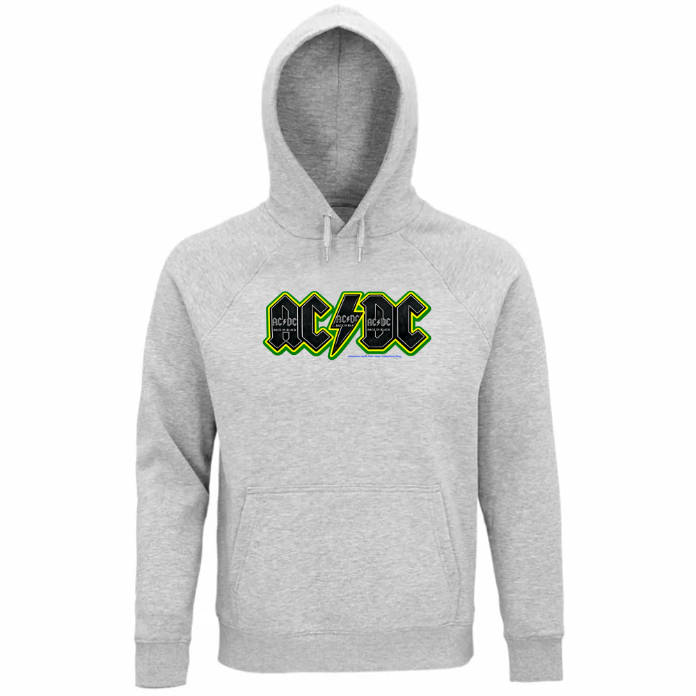 Felpa Organica Unisex Cappuccio linea AC/DC