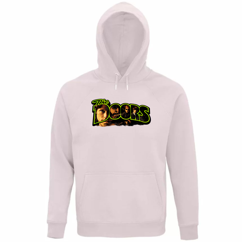 Felpa Organica Unisex Cappuccio linea doors
