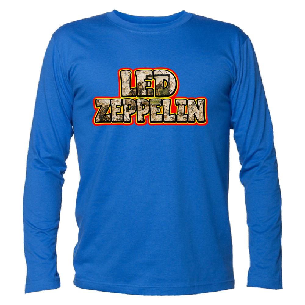 T-Shirt Unisex Manica Lunga linea led zeppelin