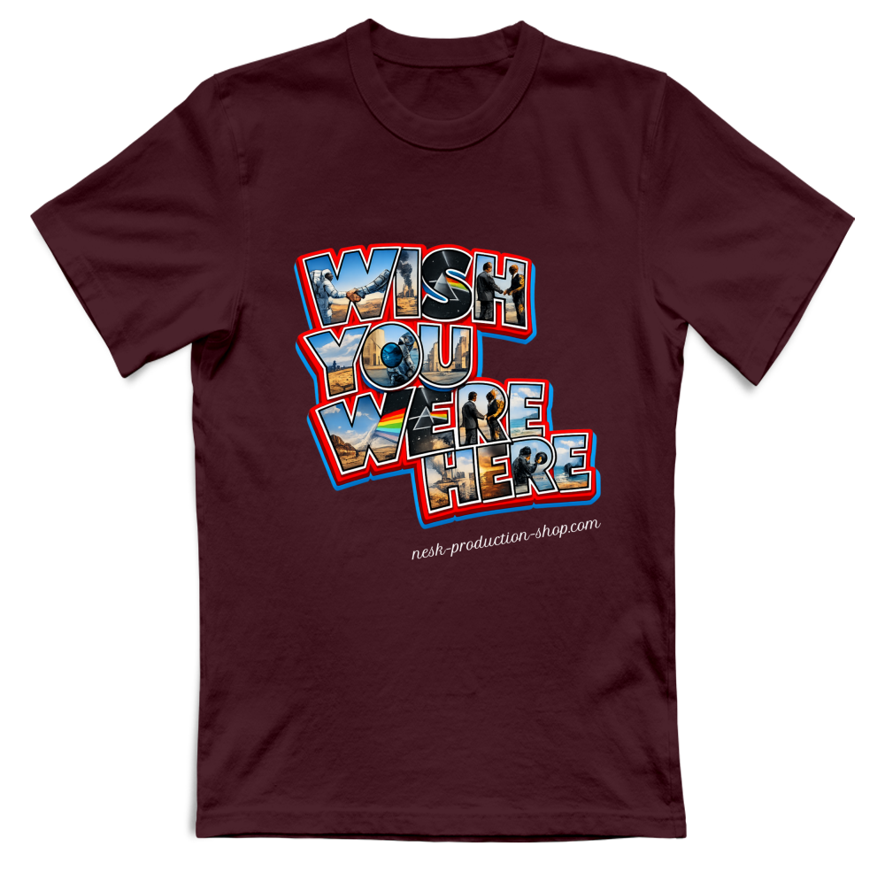 T-Shirt Unisex linea wish you were here