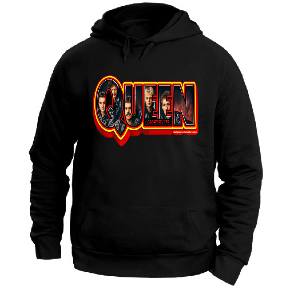 Felpa con Cappuccio Unisex Large Linea Queen  A