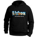Felpa con Cappuccio Unisex Large linea lisboa