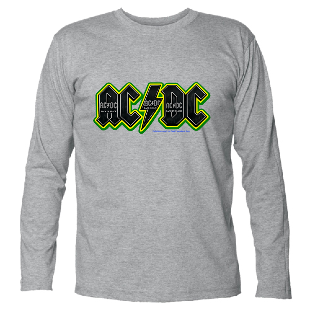 T-Shirt Unisex Manica Lunga linea AC/DC