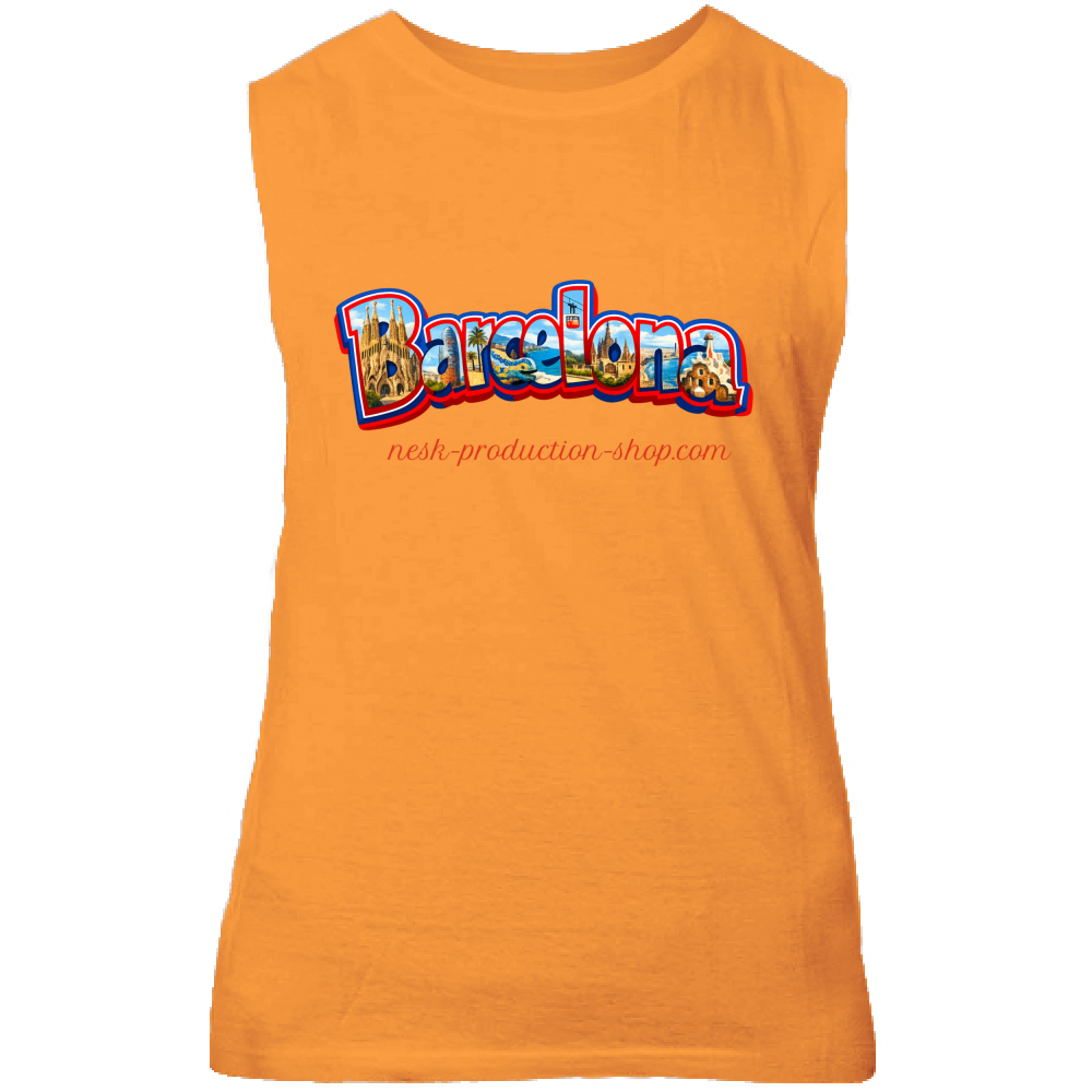 Canotta Unisex linea Barcellona