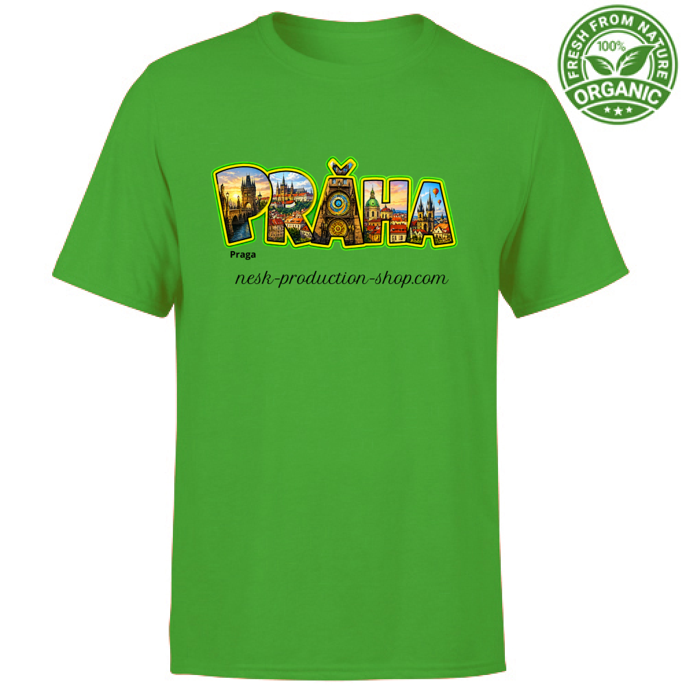 T-Shirt Unisex Organic linea praga