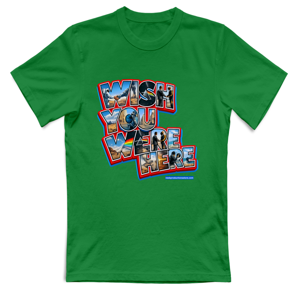 T-Shirt Unisex linea wish you were here A