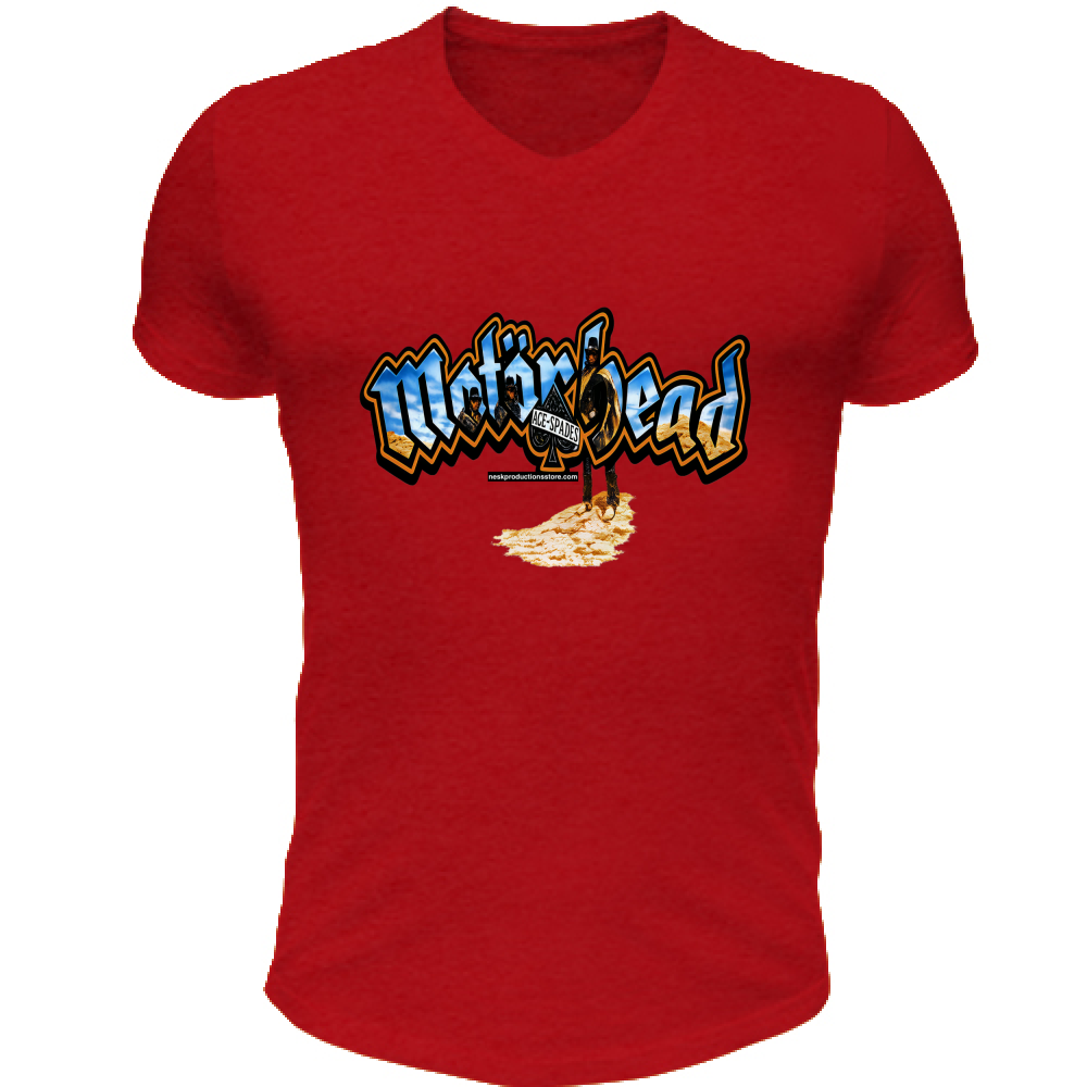 T-Shirt Unisex Scollo V linea Motorhead  A