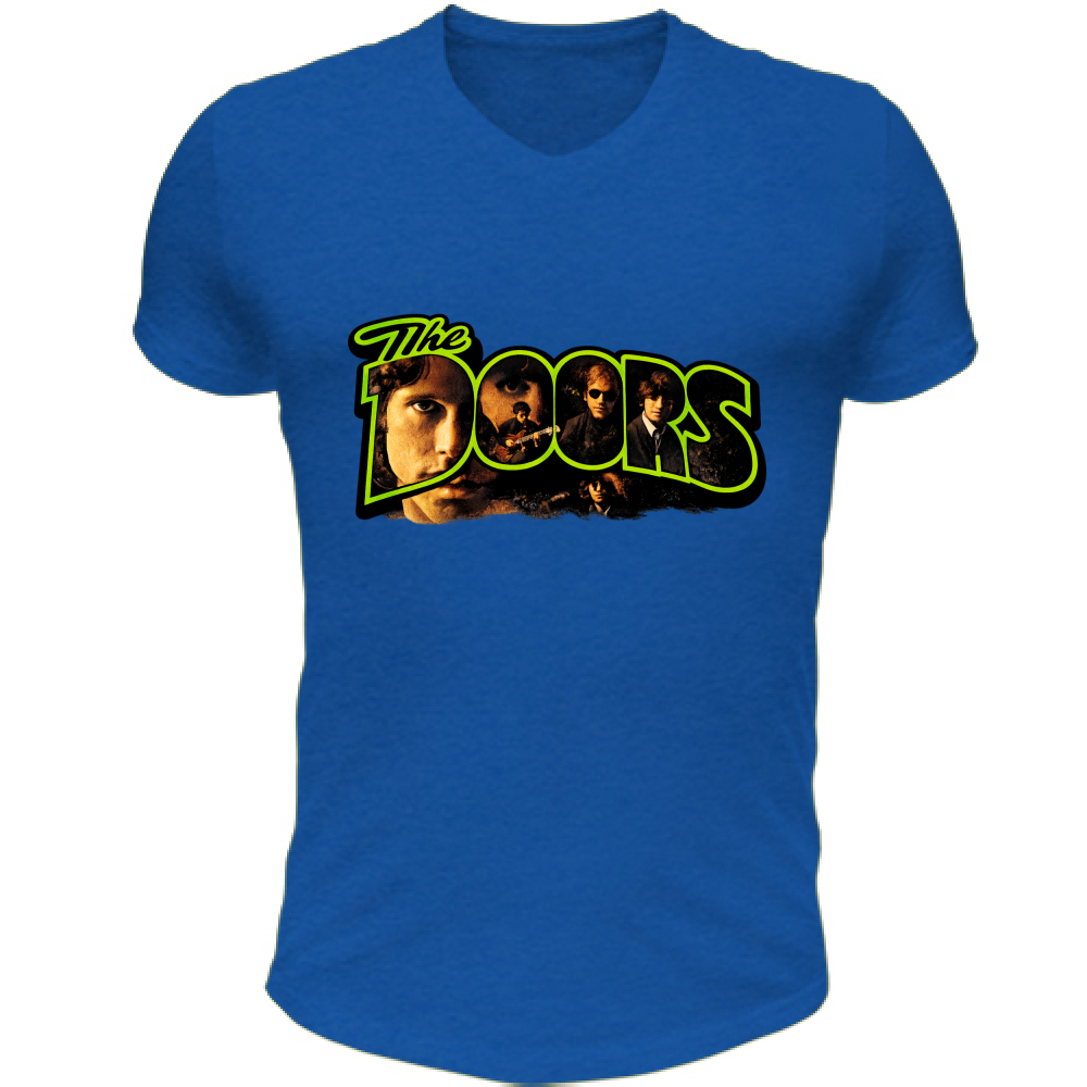 T-Shirt Unisex Scollo V linea doors