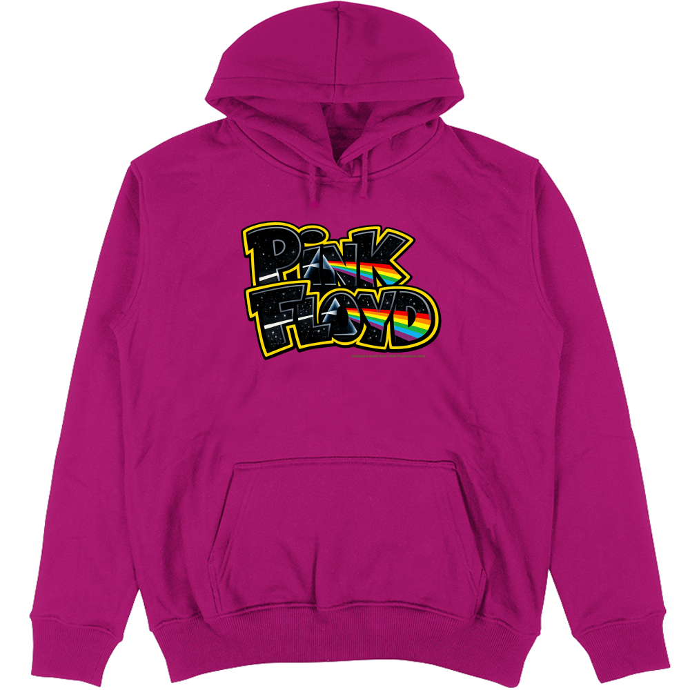Felpa Unisex con Cappuccio linea Pink Floyd