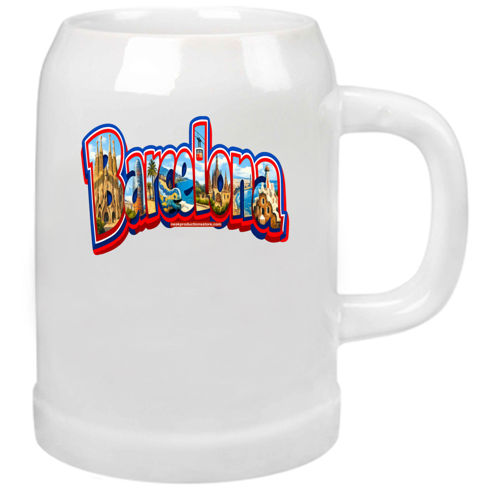 Boccale Birra linea Barcellona A