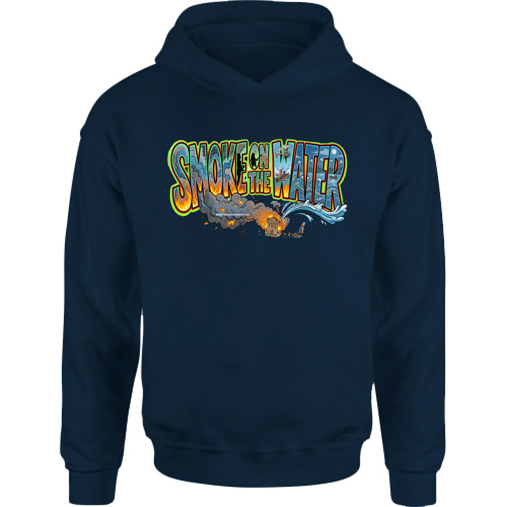 Felpa Bambino con Cappuccio linea smoke on the water A