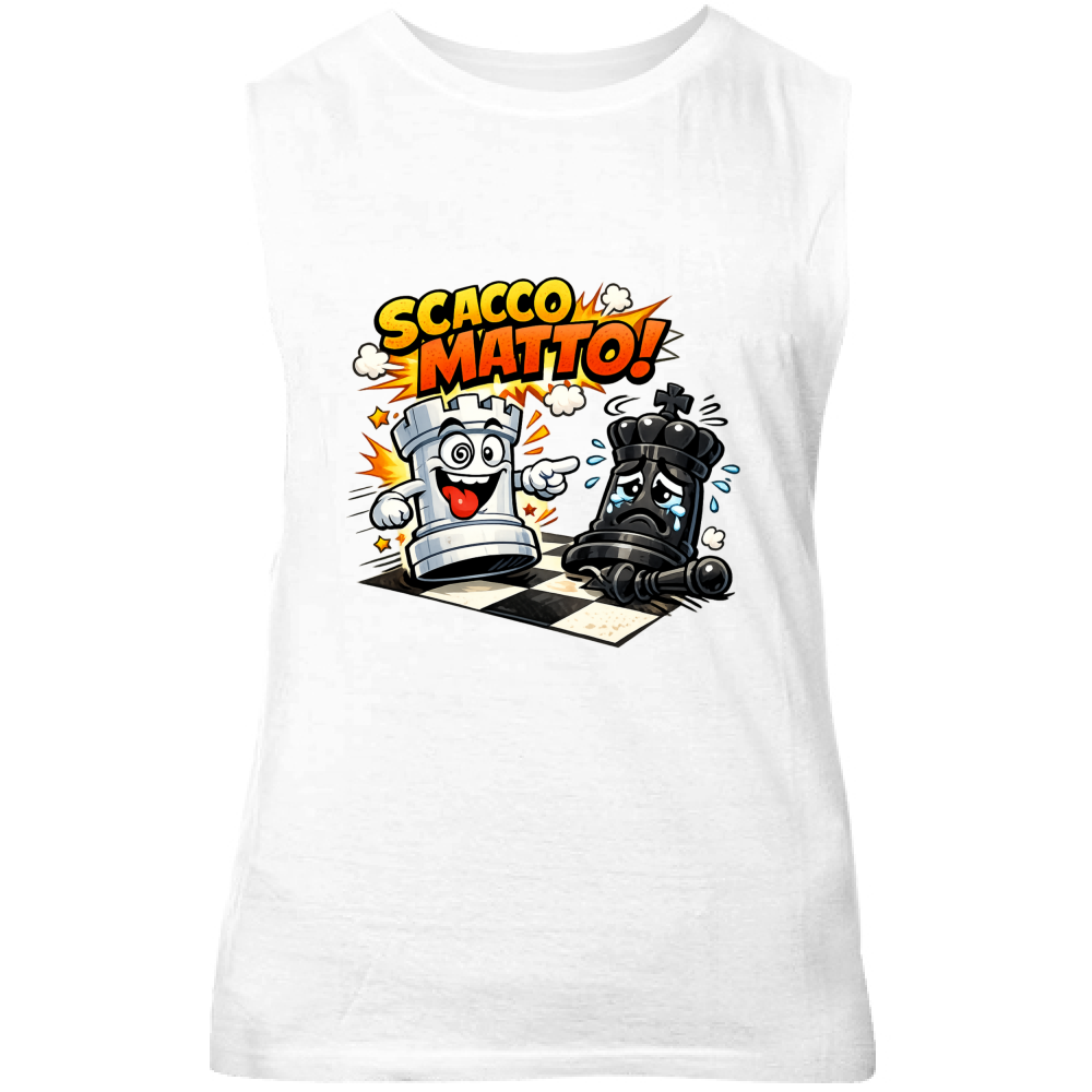 Canotta Unisex Linea scaccomatto