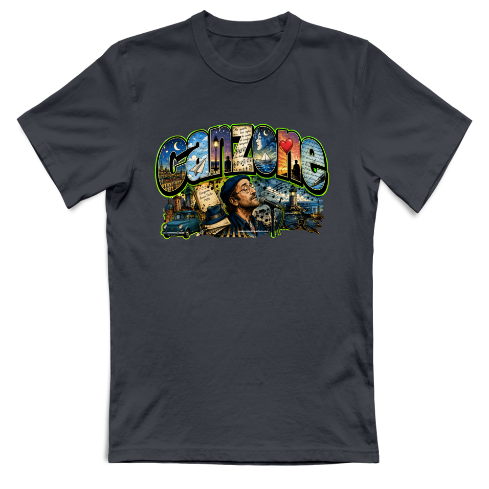 T-Shirt Unisex linea Canzone Dalla