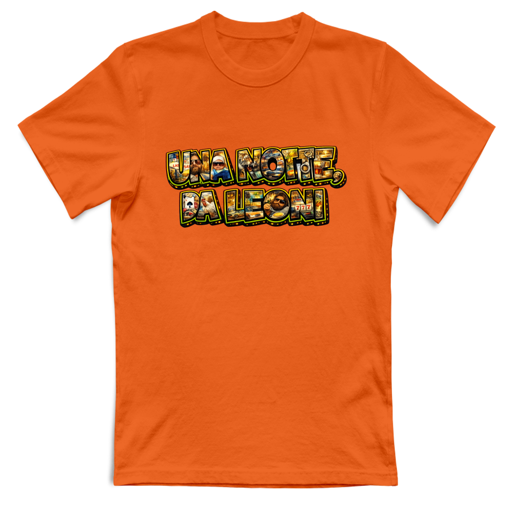 T-Shirt Unisex Maglietta una Notte da Leoni