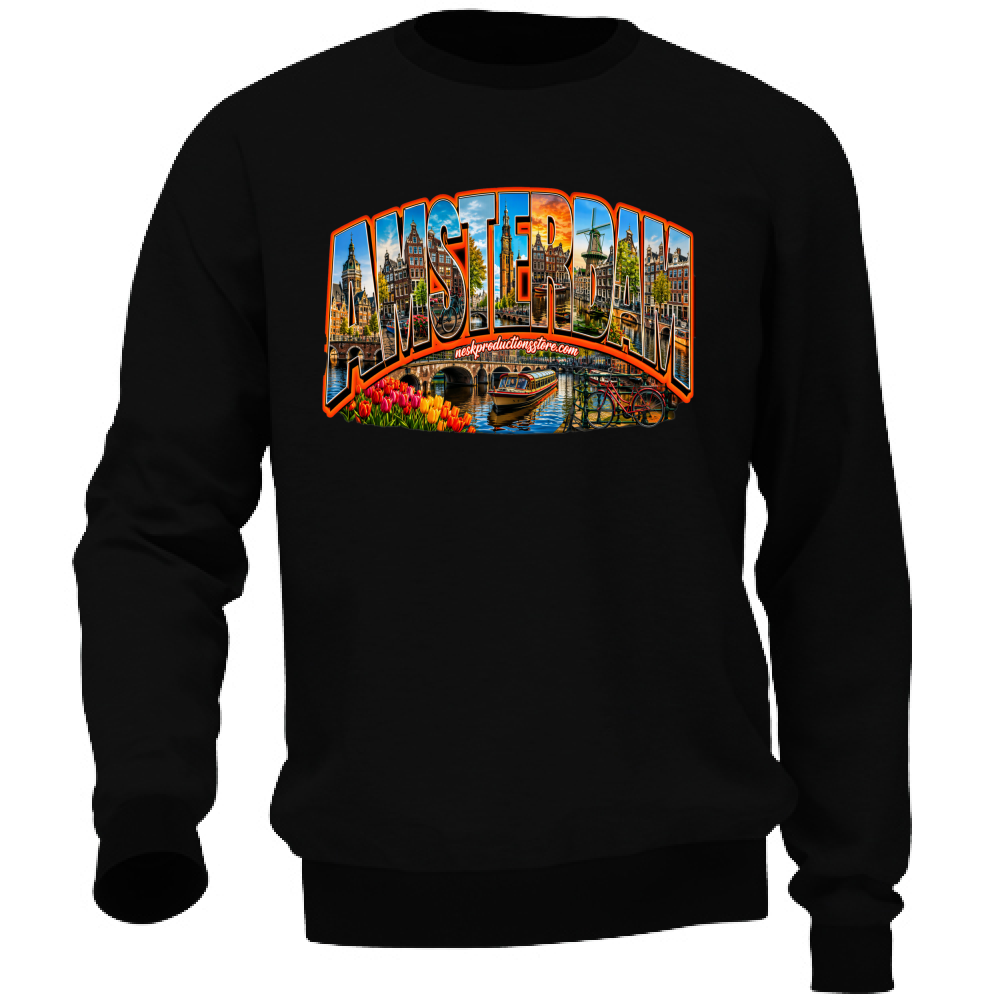 Felpa Unisex linea amsterdam