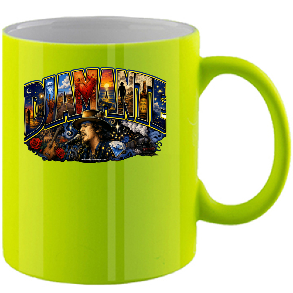 Tazza Fluo linea Diamante Zucchero