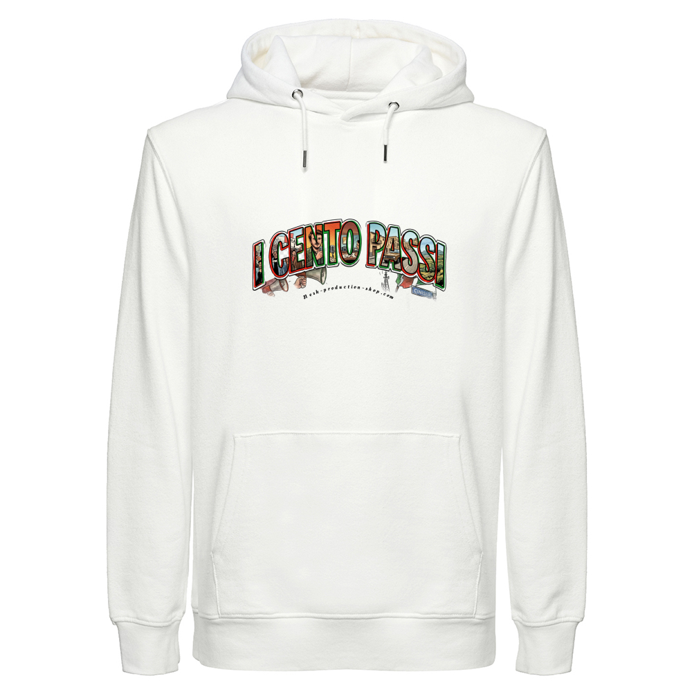 Felpa Cappuccio Unisex Canapa linea cento passi
