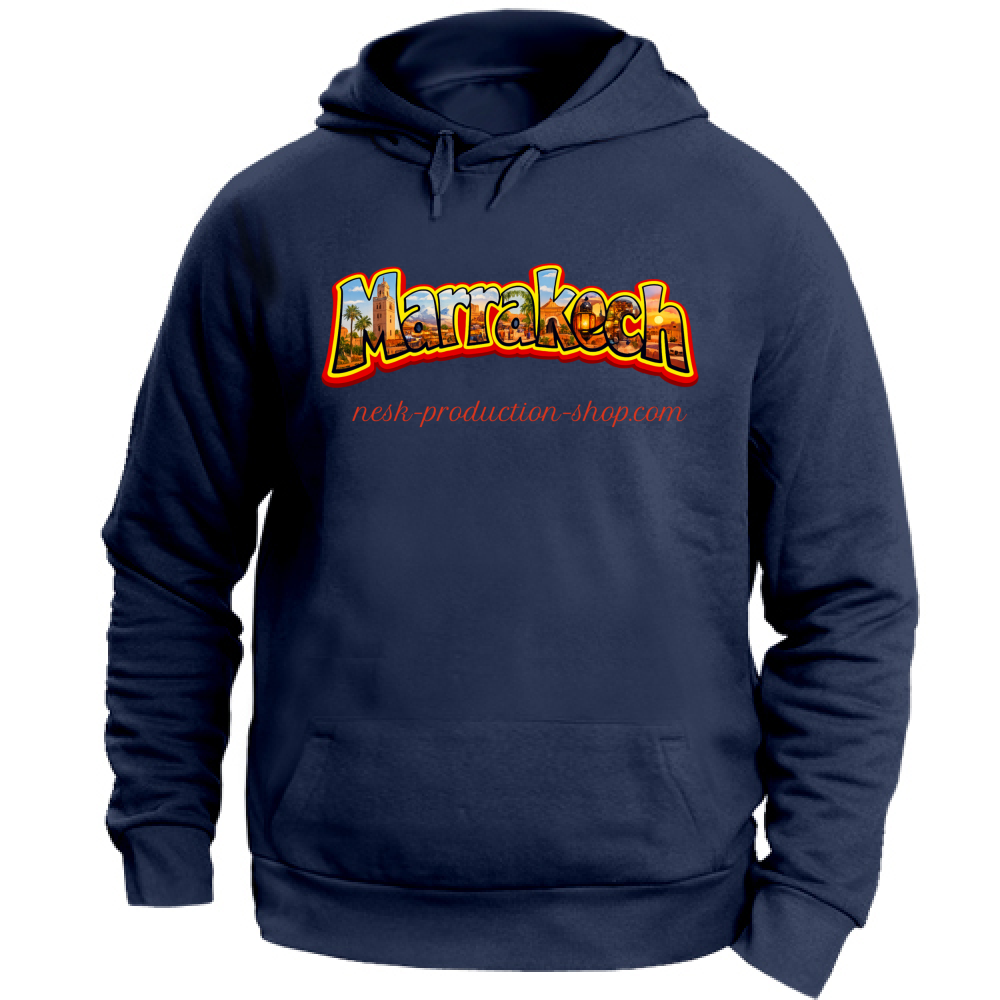 Felpa con Cappuccio Unisex Large linea marrakech