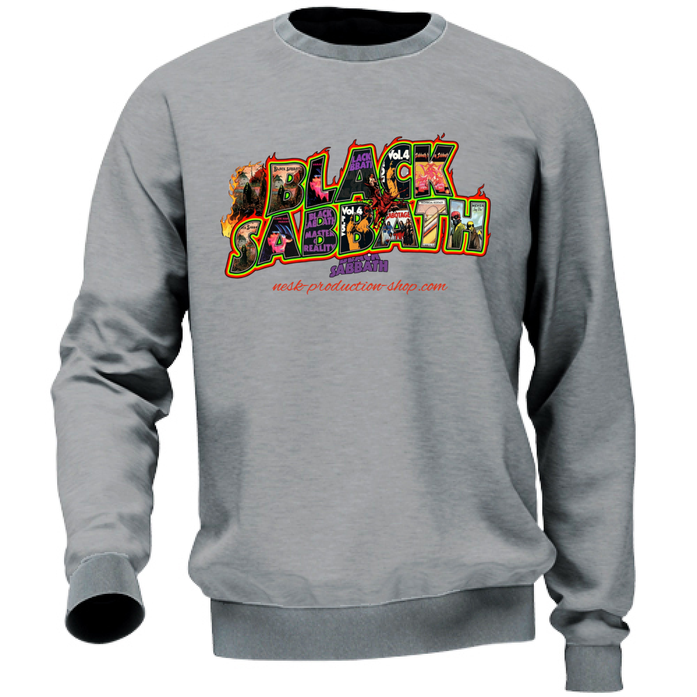 Felpa Unisex linea black sabbath