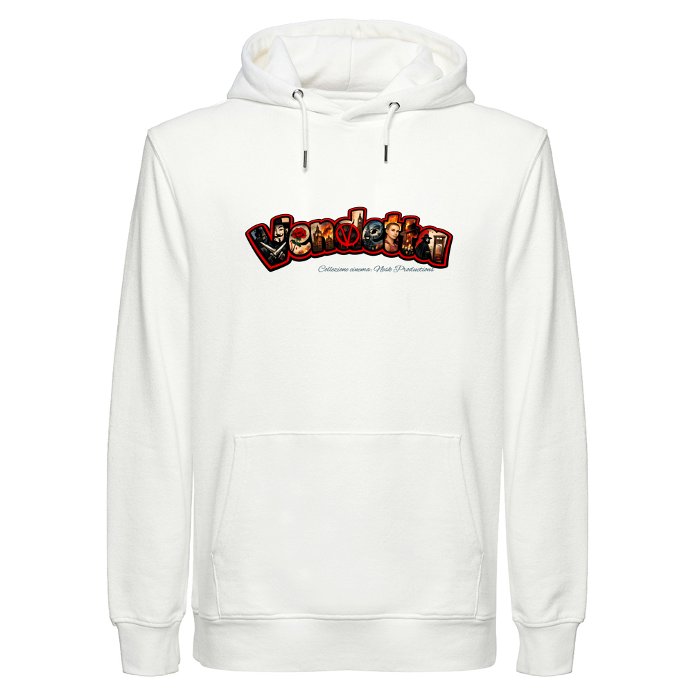 Felpa Cappuccio Unisex Canapa linea vendetta
