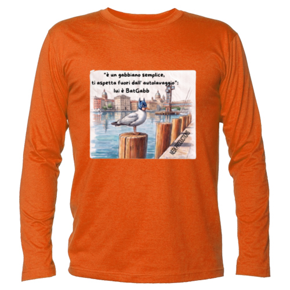 T-Shirt Unisex Manica Lunga T-Shirt BatGabb Will Returns