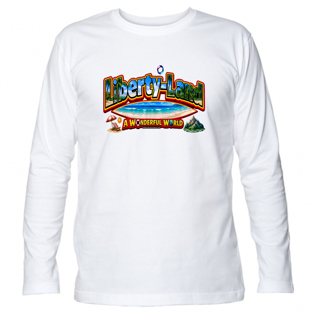 T-Shirt Unisex Manica Lunga T-Shirt Un Mondo Migliore