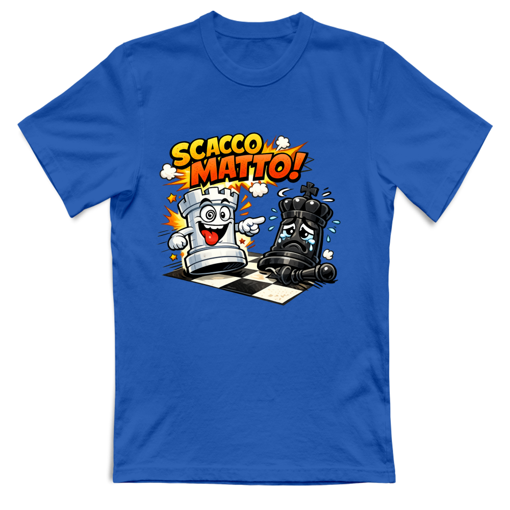 T-Shirt Bambino Linea scaccomatto