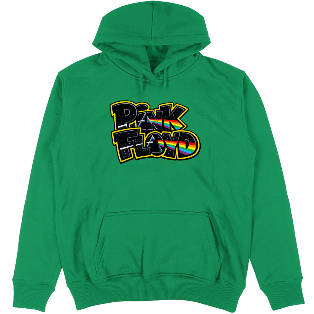 Felpa Unisex con Cappuccio linea Pink Floyd