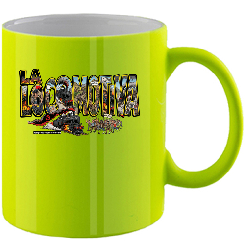 Tazza Fluo linea la locomotiva A