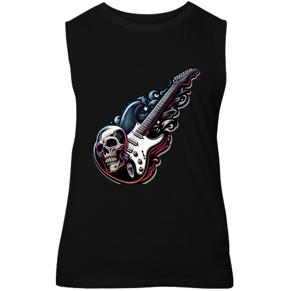 Canotta Unisex linea chitarra rock
