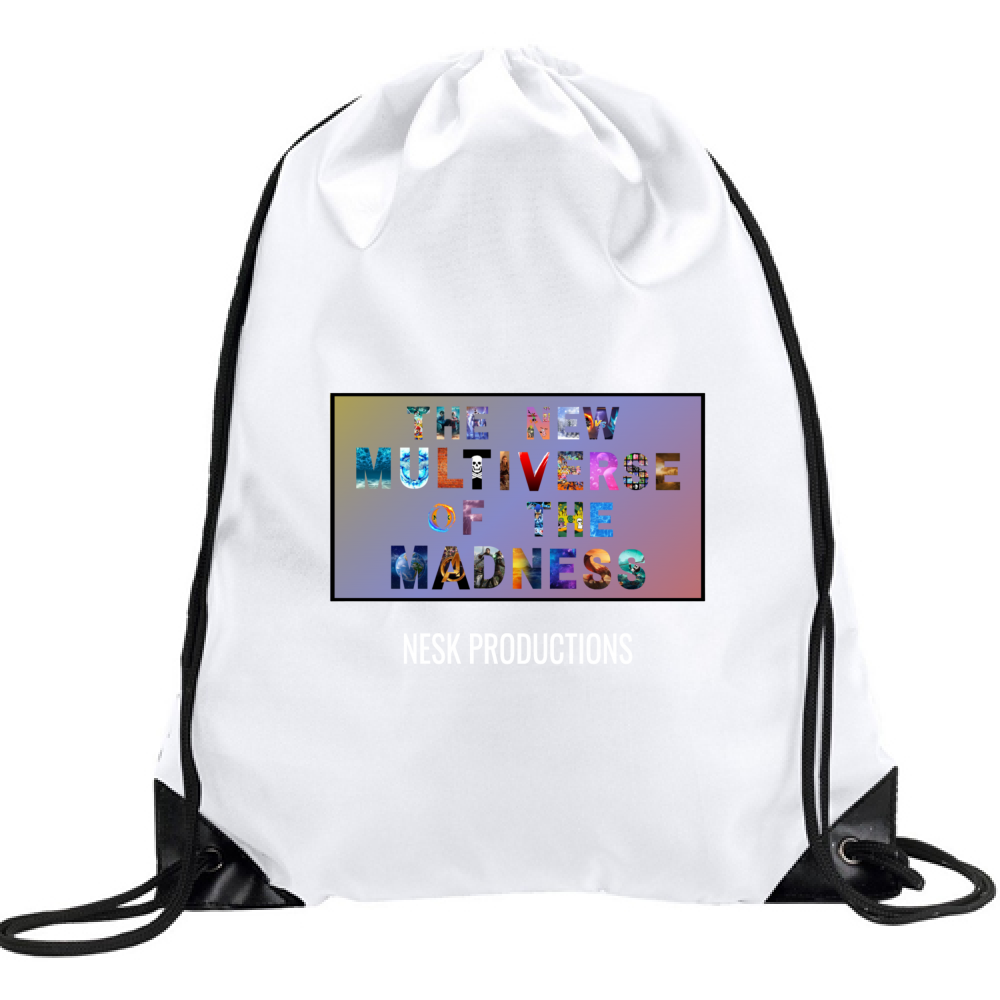 Sacca T-Shirt del Multiverso con Sfondo a Colori