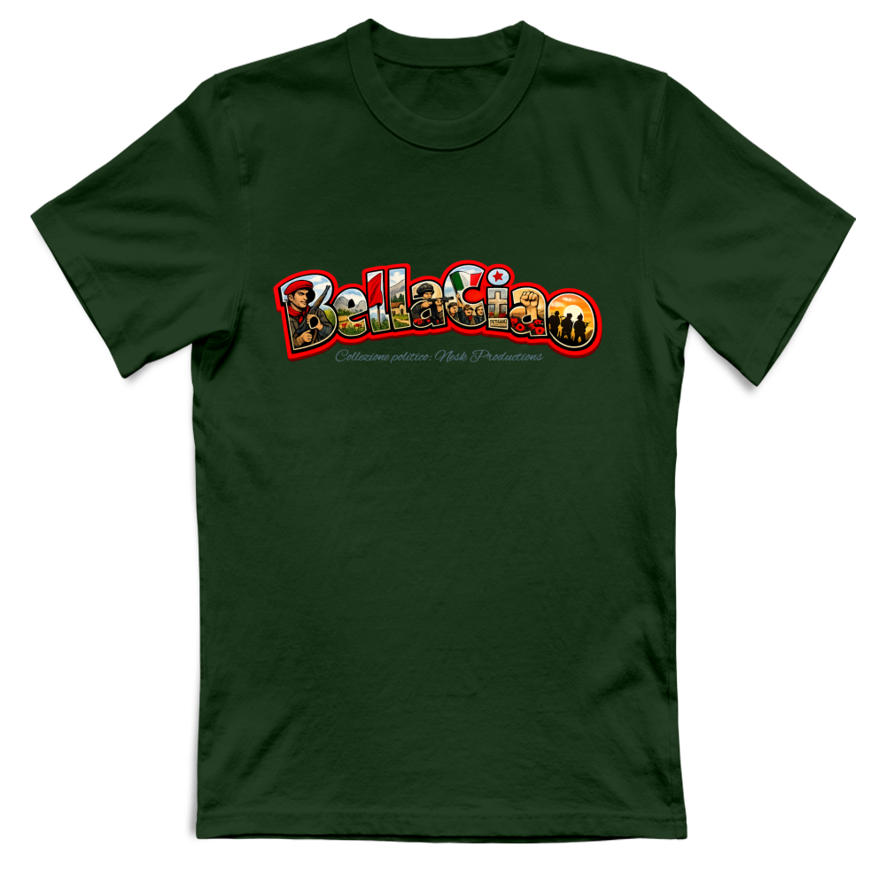 T-Shirt Unisex linea bella ciao