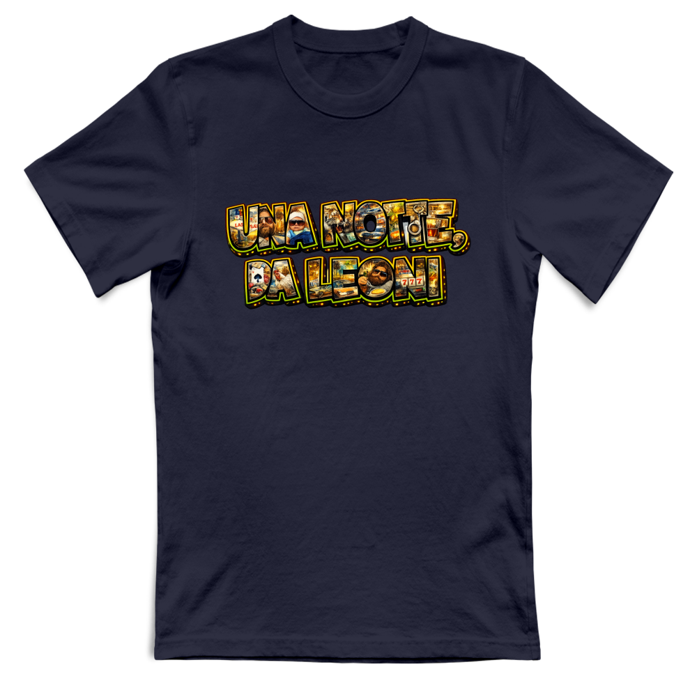 T-Shirt Unisex Maglietta una Notte da Leoni