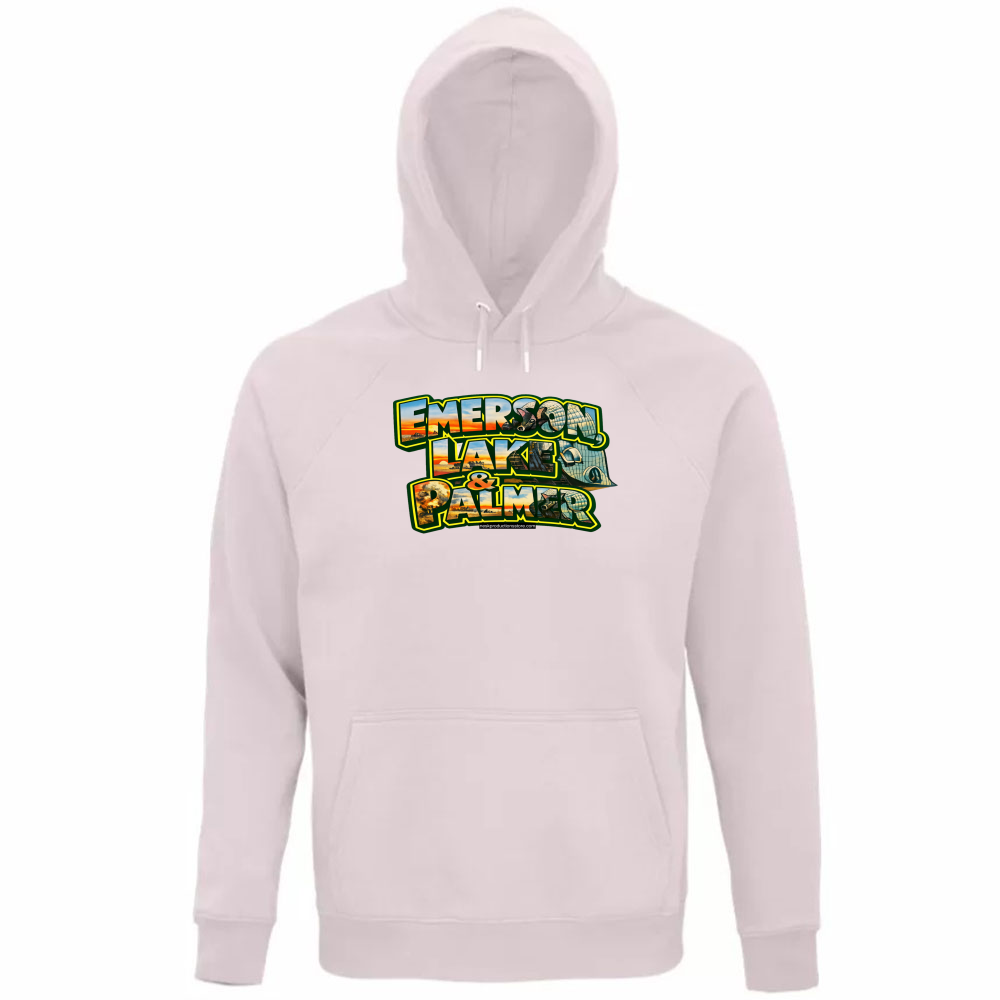 Felpa Organica Unisex Cappuccio linea ELP  A