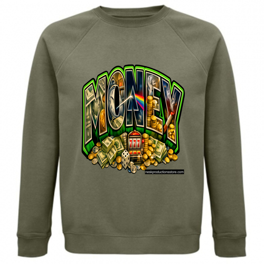 Felpa Unisex Organica linea Money A