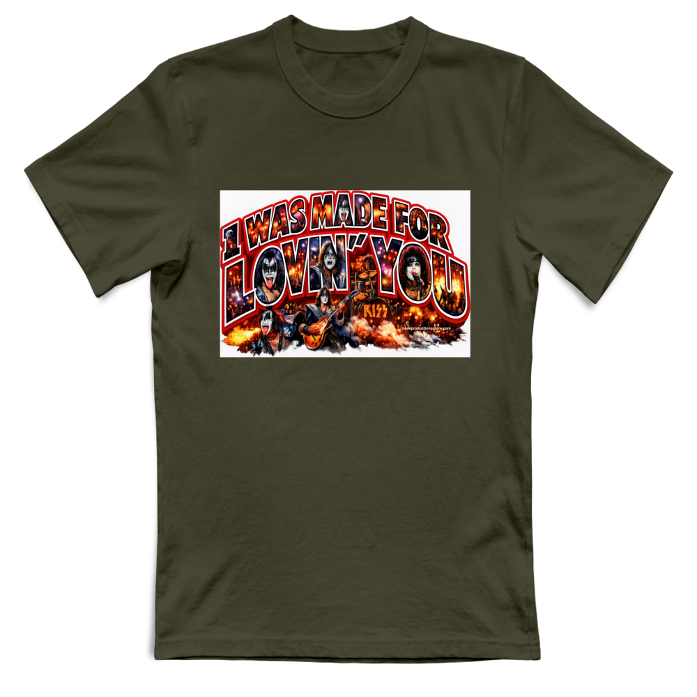 T-Shirt Unisex linea i was made for lovin you 1A