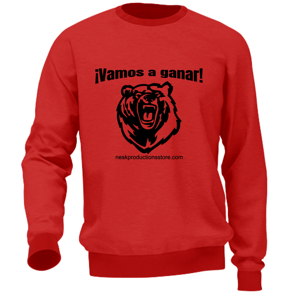Felpa Unisex linea vamos a ganar