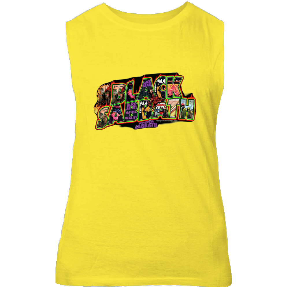 Canotta Unisex linea Black Sabbath A